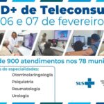Saúde realiza Dia D+ de Teleconsultas para ampliar acesso a especialidades médicas