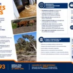 Defesa Civil de Montanha reforça orientações sobre prevenção a desastres naturais