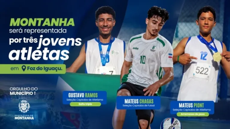 Alunos do IFES Campus Montanha são convocados para representar o Espírito Santo nos Jogos da Juventude