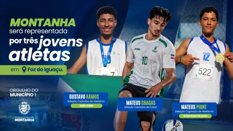 Alunos do IFES Campus Montanha são convocados para representar o Espírito Santo nos Jogos da Juventude
